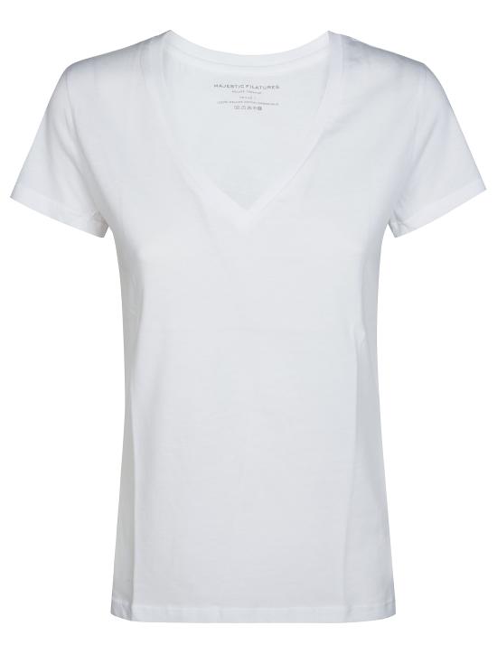 26SS 마제스틱필라쳐 반팔 티셔츠 E26M007FTS149 001 BIANCO