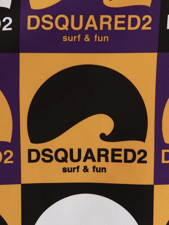  디스퀘어드2 패딩 Dsquared2 D2 Surf & Fun K Way Down 재킷 멀티컬러 - DSQUARED2