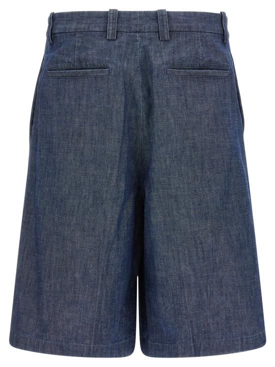  질샌더 데님 숏팬츠 질 샌더 210 코튼 데님 버뮤다 쇼츠 블루 - JIL SANDER