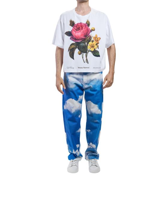 26SS 비비안웨스트우드 반팔 티셔츠 3G010055 J00B9 A401 BIANCO - VIVIENNE WESTWOOD