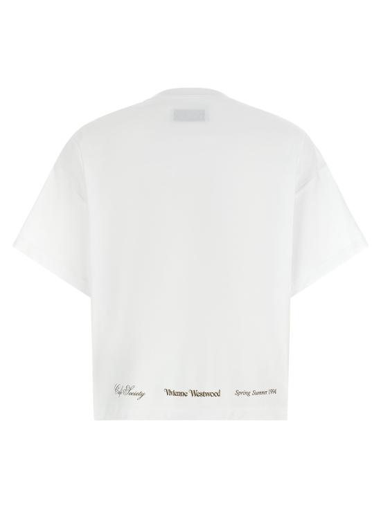 26SS 비비안웨스트우드 반팔 티셔츠 3G010055 J00B9 A401 BIANCO - VIVIENNE WESTWOOD