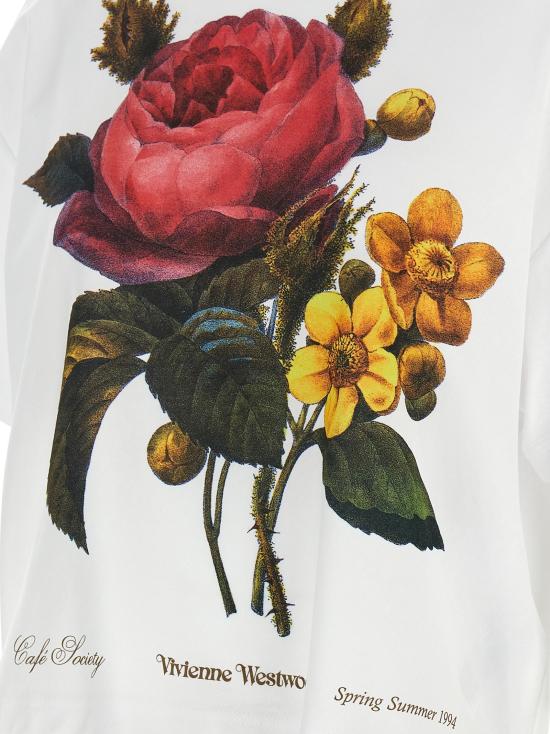 26SS 비비안웨스트우드 반팔 티셔츠 3G010055 J00B9 A401 BIANCO - VIVIENNE WESTWOOD