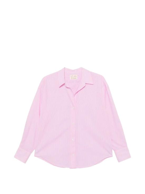 26SS 세인트바쓰 셔츠 CYS0001 00810L COTTON STRIPES MICRO V MEET 21 EMB
