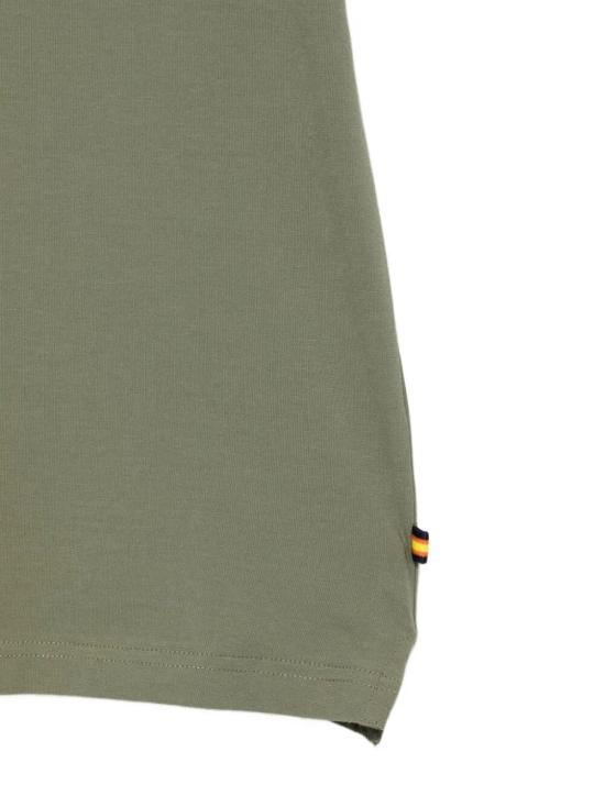 26SS 까웨 폴로 티셔츠 K5147NW V15 GREEN LICHEN - K-WAY