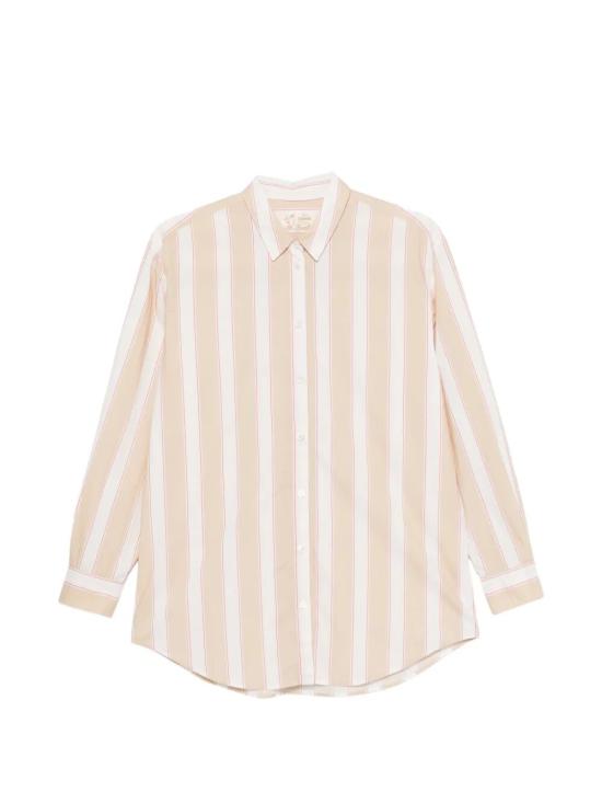 26SS 세인트바쓰 셔츠 BRIG001 01417L COTTON SB BEACH STRIPES 1121 EMB
