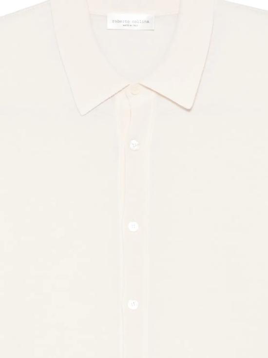 26SS 로베르토 콜리나 셔츠 261MYA10025 02 ECRU - ROBERTO COLLINA