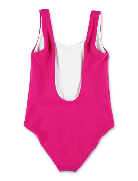  [키즈] 끌로에 수영복/비치웨어 로고 원피스 수영복 키즈 푸시아 - CHLOE