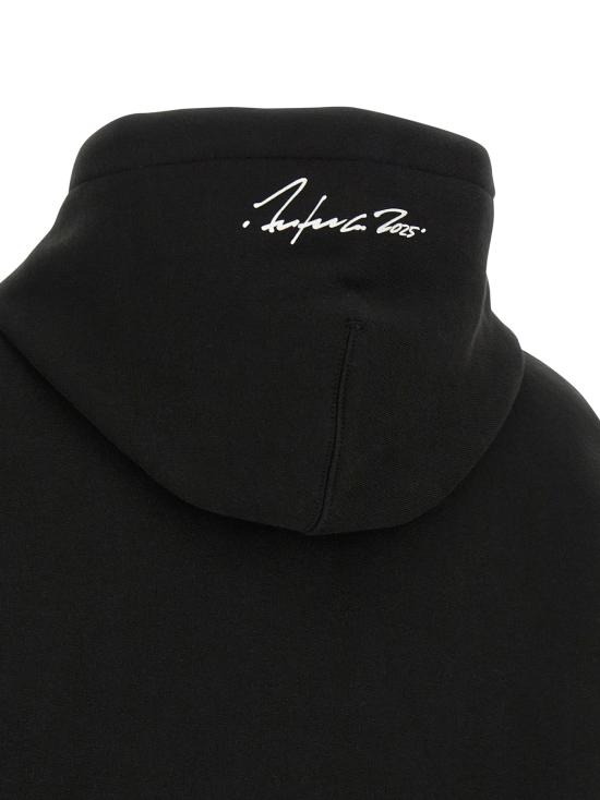  겐조 스웨터 켄조 후드티 면 스웨트셔츠 블랙 - KENZO