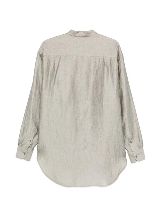  조르지오 아르마니 셔츠 카미시아  브라운 - GIORGIO ARMANI