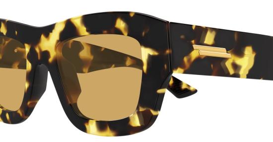  보테가베네타 안경 보테가 베네타 Bv1357 S 003 아세테이트 선글라스 하바나 - BOTTEGA VENETA