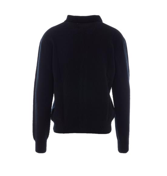 26SS 하울린 스웨터 SLIPPERY KNIT BLACK Black - HOWLIN