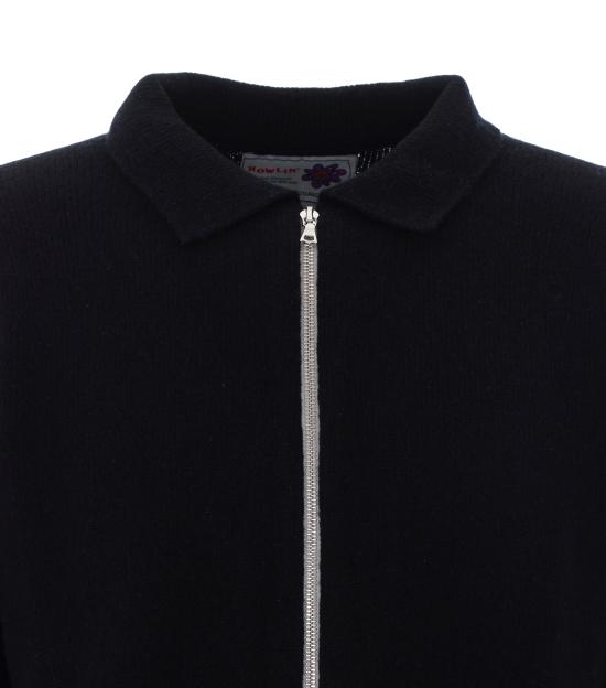 26SS 하울린 스웨터 SLIPPERY KNIT BLACK Black - HOWLIN