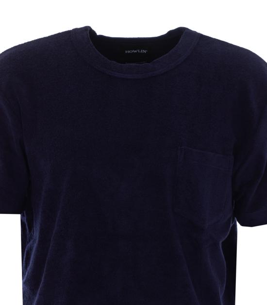 26SS 하울린 반팔 티셔츠 FONS NAVY Blue - HOWLIN