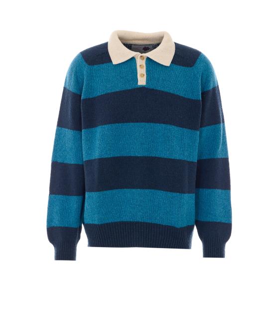 26SS 하울린 폴로 티셔츠 COLLEGE IS FUN NAVY DREAM Blue