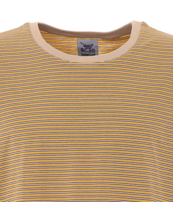 26SS 하울린 반팔 티셔츠 BOXY PARADISE BISCUIT Yellow - HOWLIN