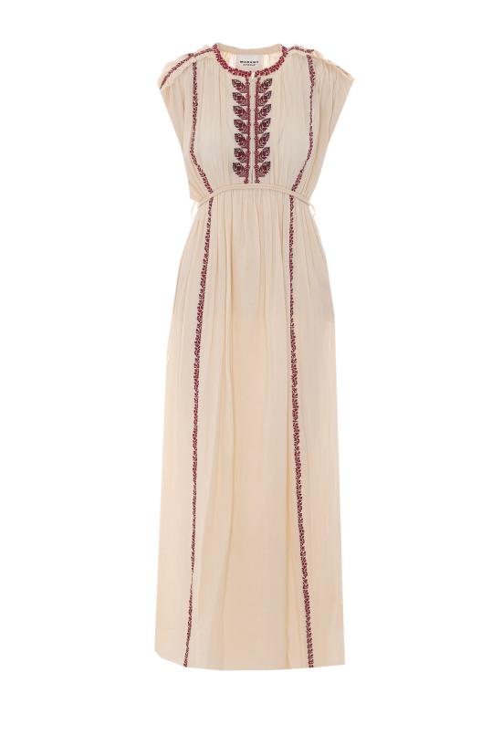 26SS 이자벨마랑에뚜왈 미디 원피스 RO1050FA D1J16EBERD Beige