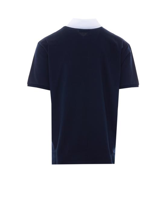 26SS 구찌 스트레치 코튼 피케 폴로 셔츠 854632 XJHOG4002 Blue - GUCCI