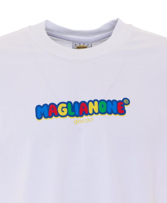 26SS 마리아노 반팔 티셔츠 V58100450 6161 White - MAGLIANO