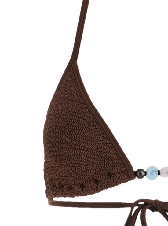 26SS 훈자 지 비키니 수영복 BGINABDDMETALLICCHOCOLATE Brown - HUNZA G