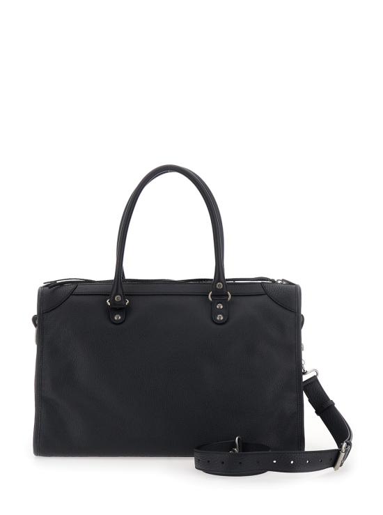 26SS 발렌시아가 토트백 8660452ACFO1000 Black - BALENCIAGA