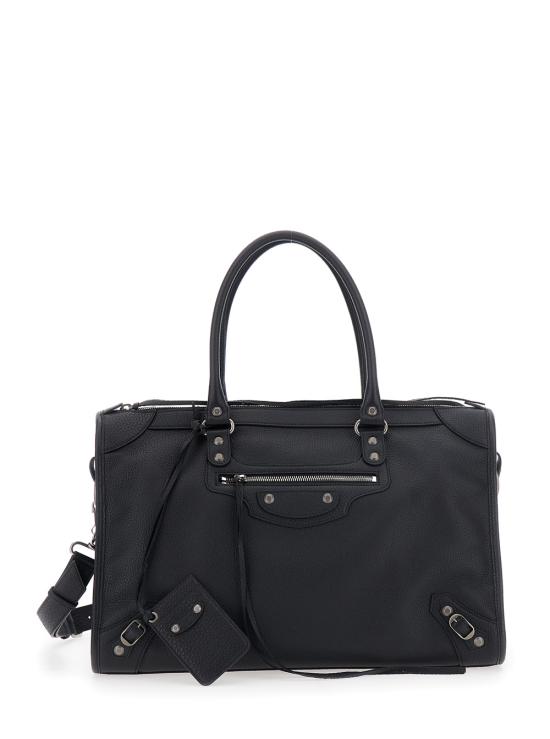 26SS 발렌시아가 토트백 8660452ACFO1000 Black