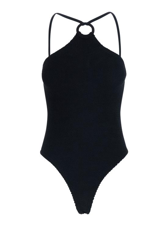 26SS 훈자 지 비치웨어 SJASMINETXBLACK Black