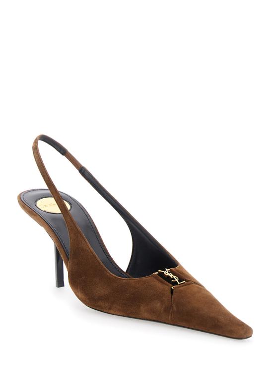 26SS 생로랑 힐/펌프스 858966AAG022319 Brown - SAINT LAURENT