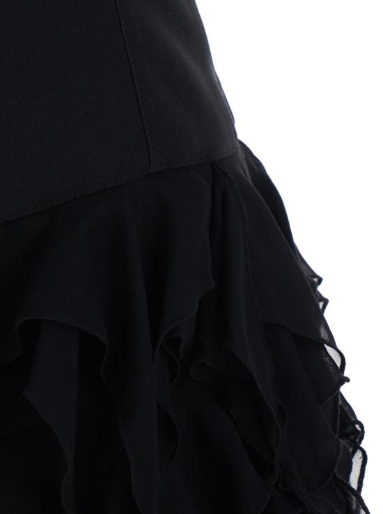 26SS 블루마린 미디 원피스 4A418AN0990 Black - BLUMARINE
