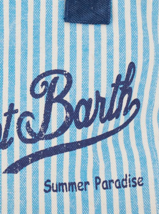 26SS 세인트바쓰 토트백 COL000103449L Blu - MC2 SAINT BARTH