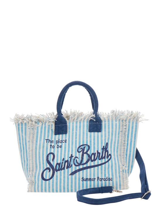 26SS 세인트바쓰 토트백 COL000103449L Blu - MC2 SAINT BARTH