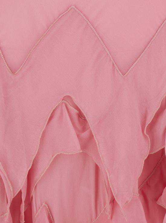 26SS 블루마린 롱 원피스 4A442AN0114 Pink - BLUMARINE