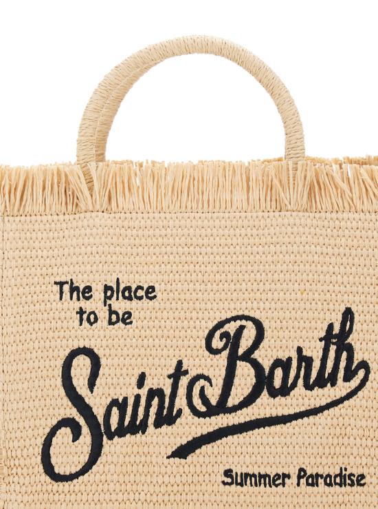26SS 세인트바쓰 토트백 COL001700421L Beige - MC2 SAINT BARTH