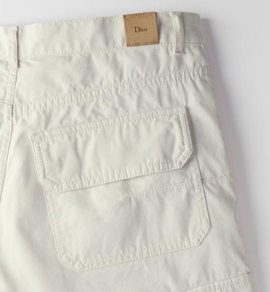  디올 팬츠 크리스찬  화이트 진 - DIOR