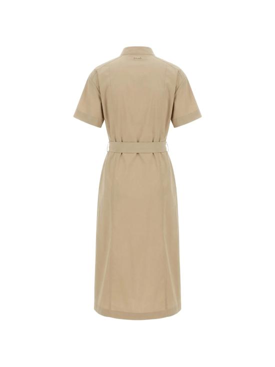  트윈셋 원피스 아비토 드레스 누드 & 뉴트럴 - TWINSET