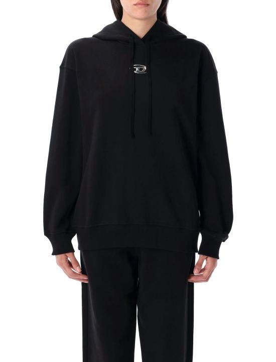  디젤 스웨터 F 벅스트 후드티 블랙