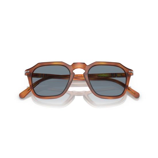 26SS 페르솔 선글라스 0Po3292s 기하학적 아세테이트  (호피 무늬) - PERSOL