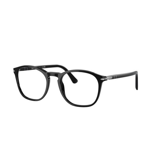 26SS 페르솔 안경 0Po3007vm 클래식 원형 프레임 아세테이트  (실버 포인트) - PERSOL