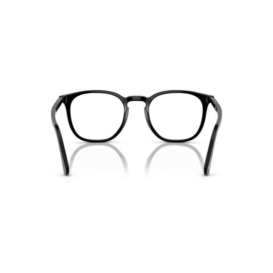 26SS 페르솔 선글라스 0Po3318v 둥근 사각형 아세테이트 안경테 (광택 마감) - PERSOL