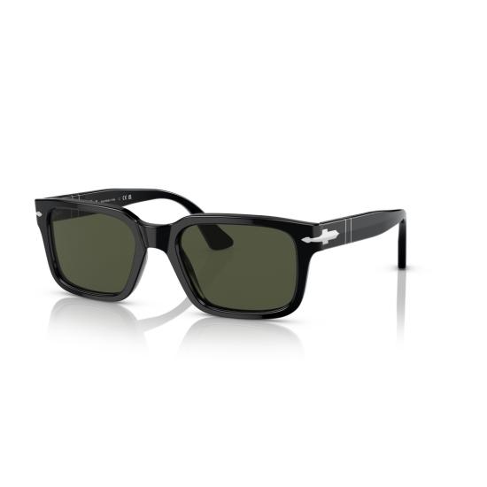 26SS 페르솔 선글라스 0Po3272s 유광 블랙 아세테이트  (녹색 렌즈) - PERSOL