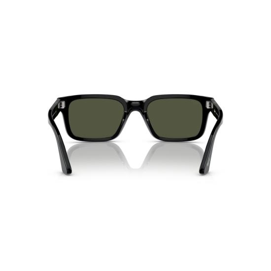 26SS 페르솔 선글라스 0Po3272s 유광 블랙 아세테이트  (녹색 렌즈) - PERSOL