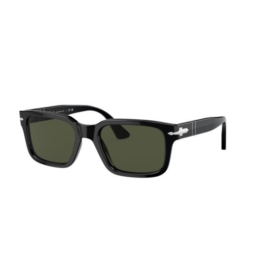 26SS 페르솔 선글라스 0Po3272s 유광 블랙 아세테이트  (녹색 렌즈) - PERSOL