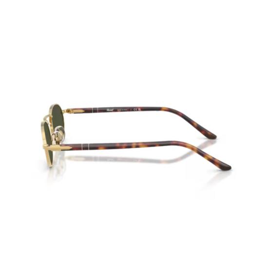 26SS 페르솔 선글라스 0Po1023s 골드 메탈 타원형 프레임 - PERSOL