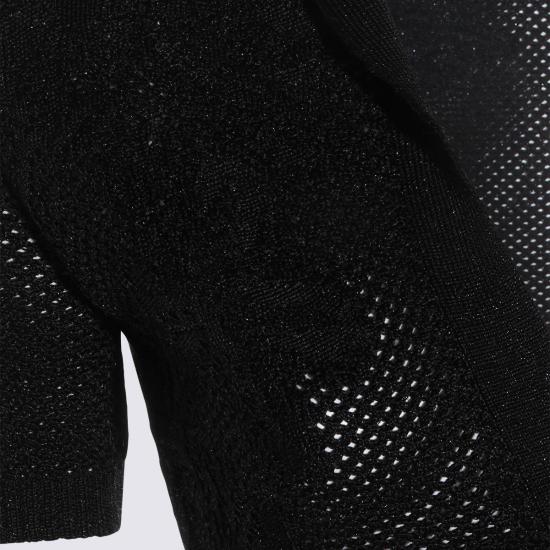  아미리 숏 원피스 반팔 미니 드레스 블랙 - AMIRI