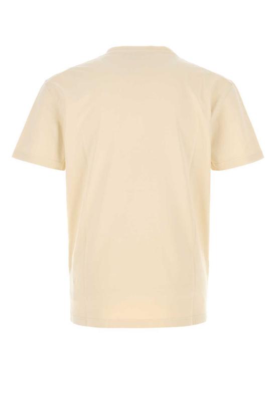  디스퀘어드2 탑 Dsquared2 코튼 티셔츠 라이트 베이지 - DSQUARED2