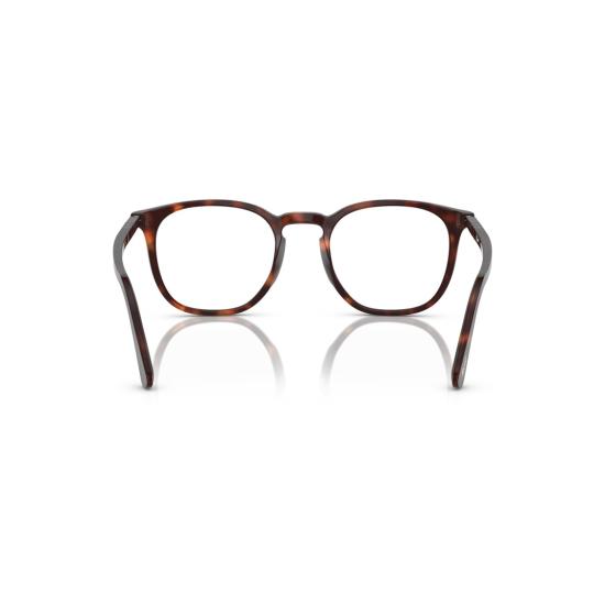 26SS 페르솔 안경 0Po3318v 호피무늬 아세테이트 안경테 (키홀 브릿지) - PERSOL