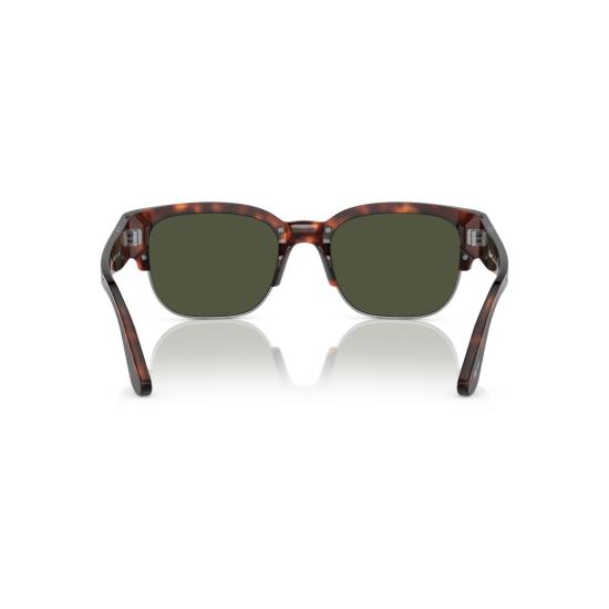26SS 페르솔 선글라스 0Po3319s 호피무늬 사각 프레임  (실버 화살표 디테일) - PERSOL