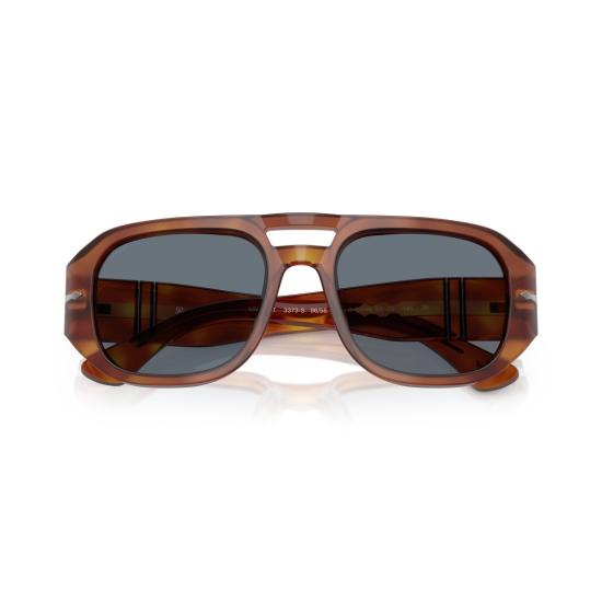 26SS 페르솔 선글라스 0Po3373s 호피무늬 아세테이트 소재 더블 브릿지 - PERSOL