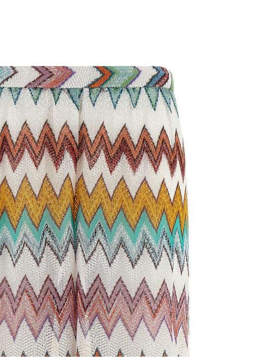  미소니 팬츠 미쏘니 지그재그  멀티컬러 - MISSONI