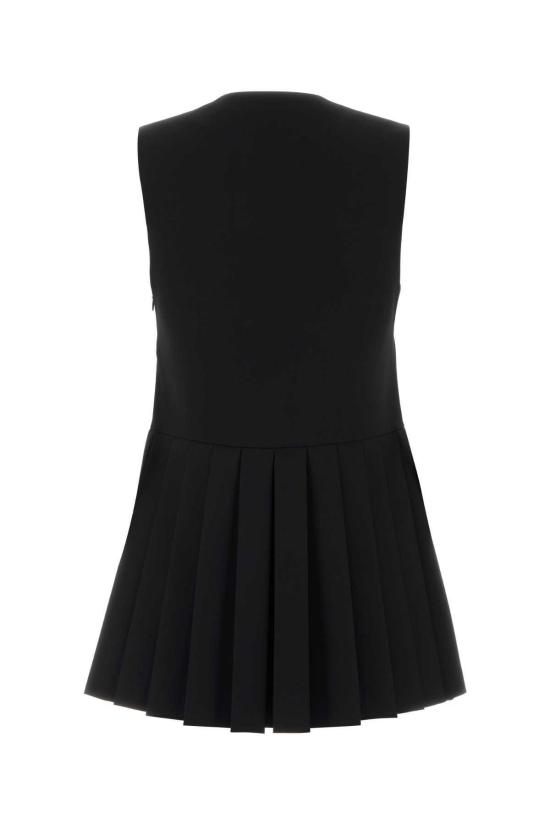  질샌더 스웨터 질 샌더 마글리 울 탑 블랙 - JIL SANDER