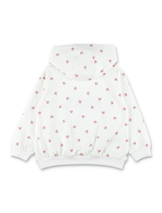  [키즈] 스텔라 맥카트니 풀오버 스텔라 매카트니 아동용 플로럴 프린트 후드티 (화이트) - STELLA MCCARTNEY